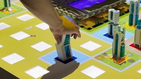 전남교육청 창의융합교육원 'AI 미래도시 만들기' 블록테이블