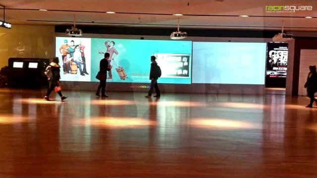 CGV 인터랙티브 AR 매직월 광고 플랫폼