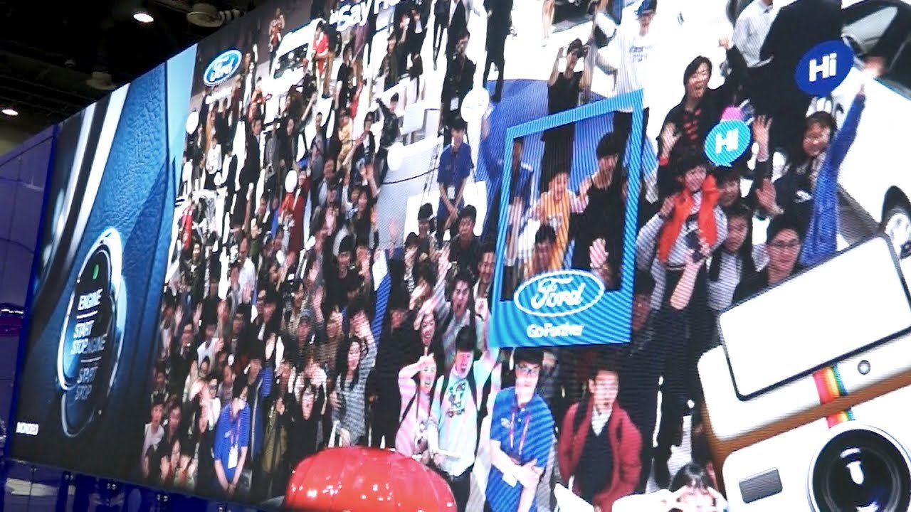 포드 서울모터쇼 'Say Hello to Ford' AR 마케팅
