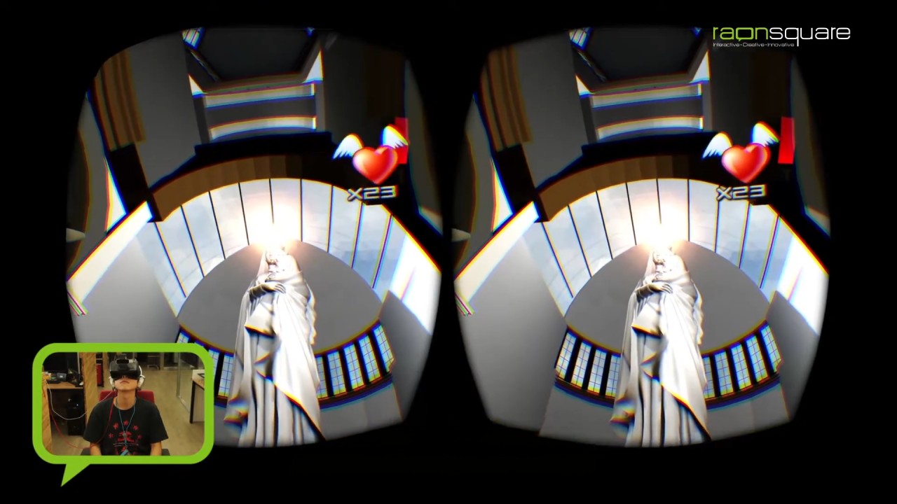 360도 시야각으로, 바라보는 위치 별로 다양한 뷰를 감상