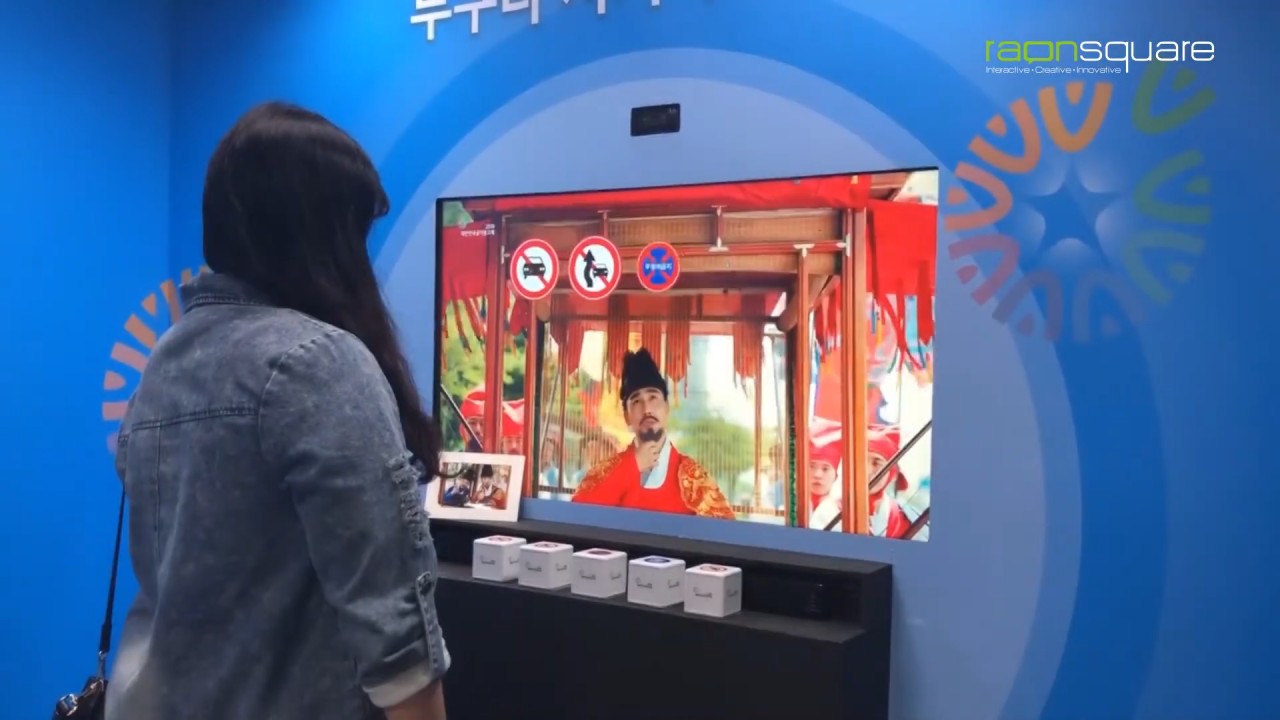 부스에 입장하여 30초간 kobako의 공익광고 영상 시청