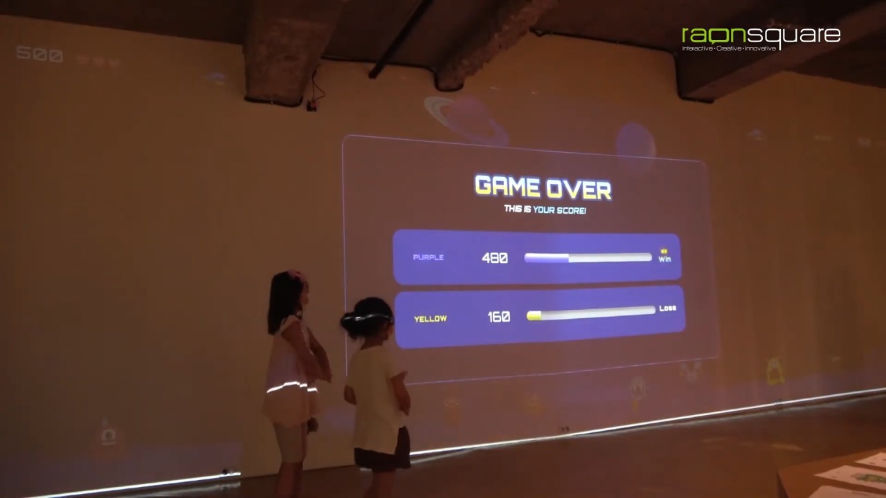 제한시간 1분 동안 몬스터를 더 많이 구하고 함정을 회피한 팀이 승리